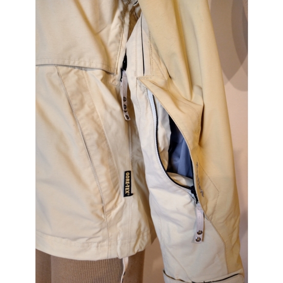 Gore-tex Waterproof Yellow Medium Weight Section Skii Rain Jacket - Picture 4 of 15